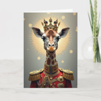 Festive Golden Halo Birthday Card