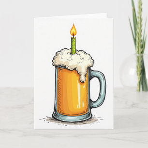 Festive Golden Liquid Card