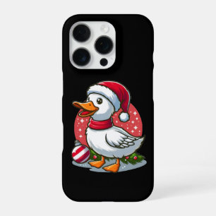 Festive Goose Christmas – Funny Holiday Gag Gift  iPhone 16 Pro Case