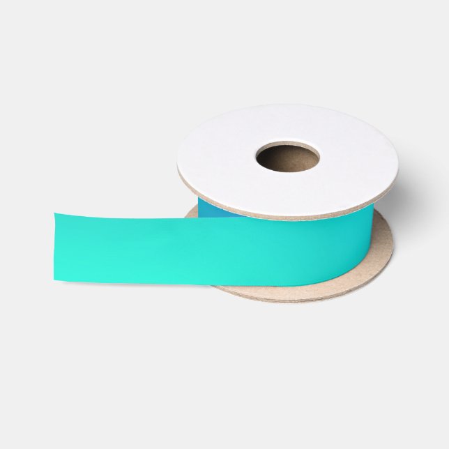 Festive Gradient Colours Gift Wrapping Ribbon Satin Ribbon (Spool)