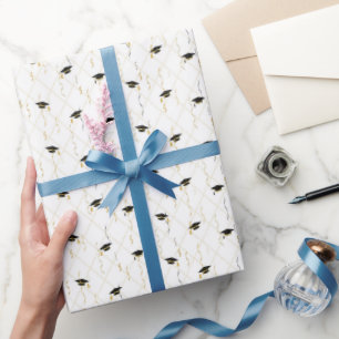 Festive Graduation Vibes Wrapping Paper
