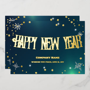 Festive Green 2024 Company Red Ribbon