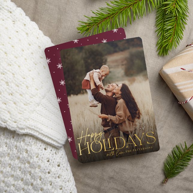 Festive Greeting | Happy Holidays Vertical Photo (Creator Uploaded)