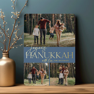 Festive Greeting Joyous Hanukkah 3 Photo