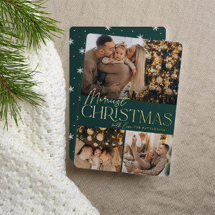 Festive Greeting   Merriest Christmas 3 Photo