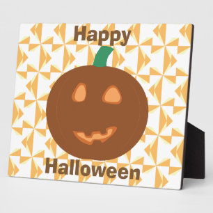 Festive Happy Halloween Plaque