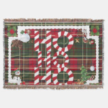 Festive "HO HO HO" Christmas Fleece & Sherpa Blank