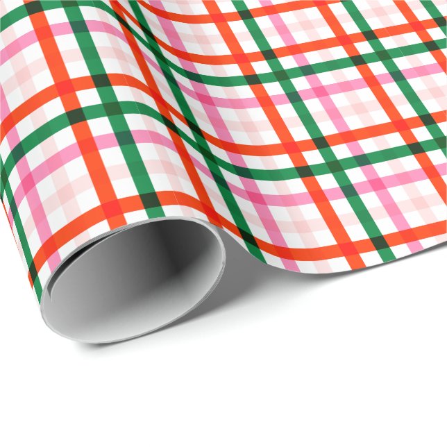 Festive Holiday Christmas Wrapping Paper (Roll Corner)