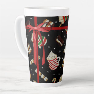 Festive Holiday Coffee Latte Mug