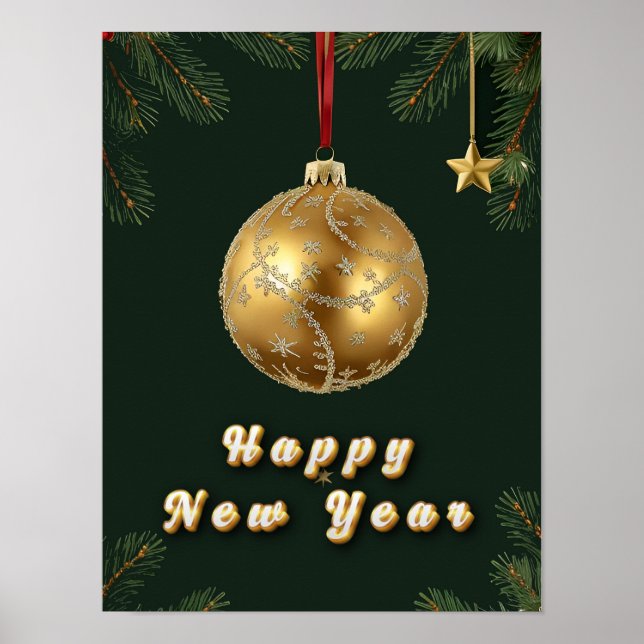 Festive Holiday Decorations (Front)