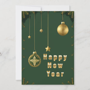 Festive Holiday Decorations Card