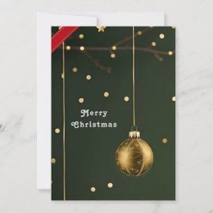 Festive Holiday Decorations Card
