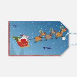 Festive Holiday Gift Tag
