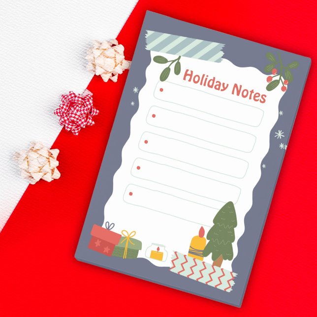 Festive Holiday List Post-it Notes (Creator Uploaded)