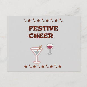 Festive Holiday Postcard