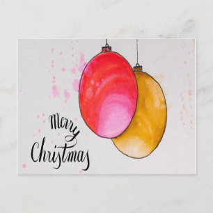 Festive Holiday Postcard