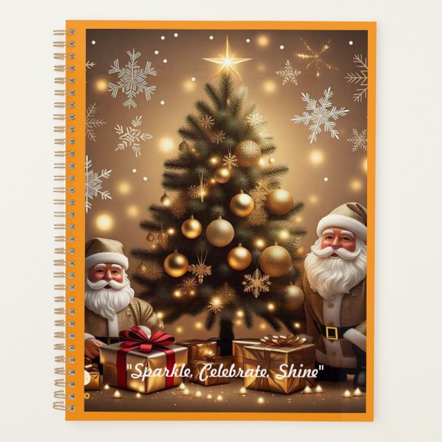 "Festive Holiday Season Fun" Planner (Front)