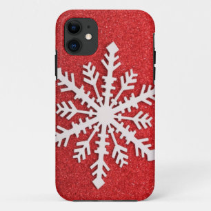 Festive Holiday Snow Case-Mate iPhone Case