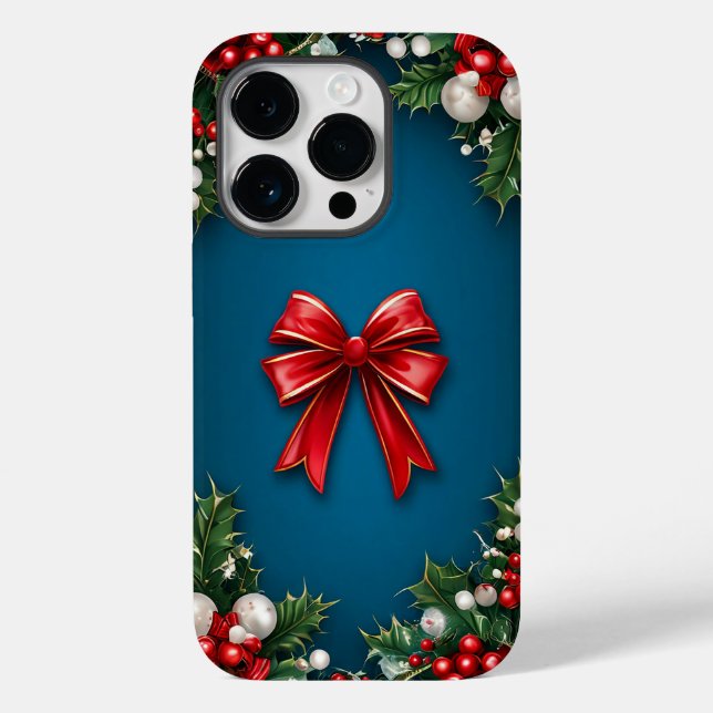 Festive, holiday-themed design Case-Mate iPhone case (Back)