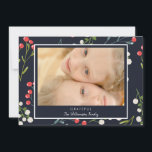 Festive Holly Berries Photo Christmas Card<br><div class="desc">Festive Holly Berries Photo Christmas Card - featuring your beautiful photo, front and centre surrounded by festive holly berries. What a lovely way to send out your holiday greetings to your family and friends this holiday season. Our high quality template makes it so easy for you to customise your Christmas...</div>
