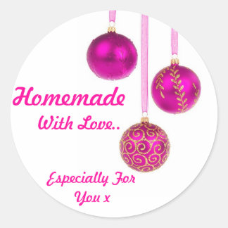 Festive Homemade Stickers