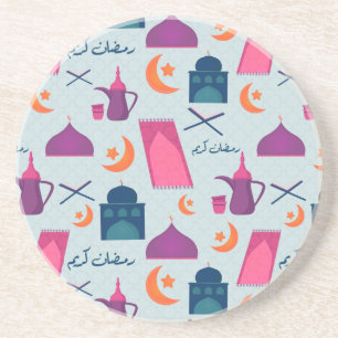 Festive Islamic Ramadan Design Coaster