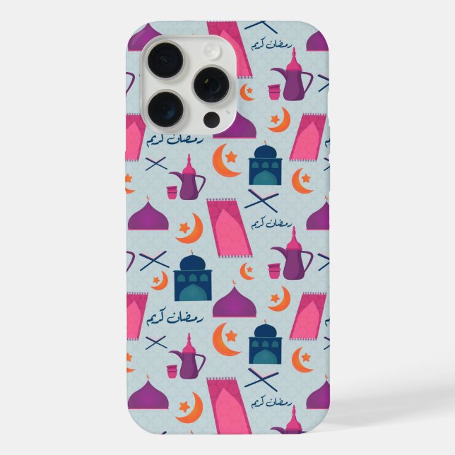 Festive Islamic Ramadan Design iPhone Case (Back)