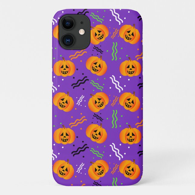 Festive Jack-O'-Lanterns Case-Mate iPhone Case (Back)