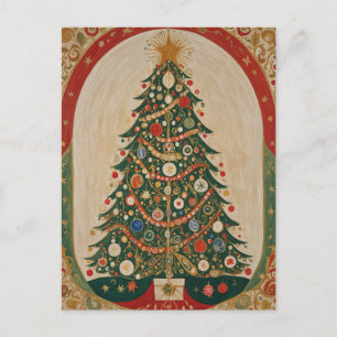 Festive Kaleidoscope Postcard