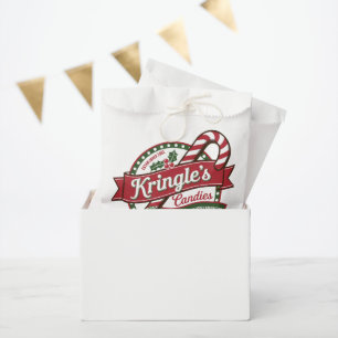 Festive Kringle's Candies party Favour Bag 