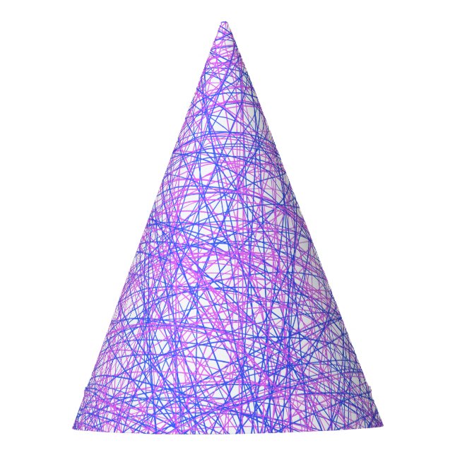Festive Lines Party Hat (Front)