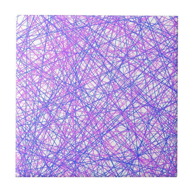 Festive Lines Tile (Front)