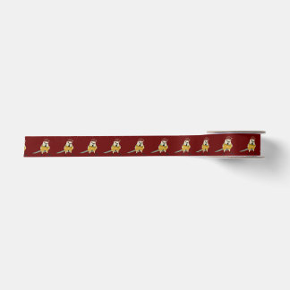 Festive Little Bird Ribbon Satin Ribbon