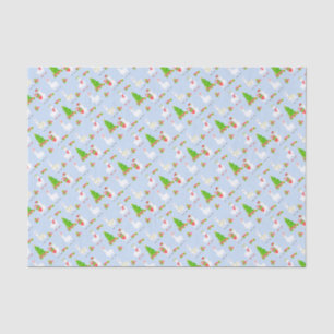 Festive Llama Christmas Tissue Paper