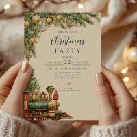 Festive Locomotive Holiday