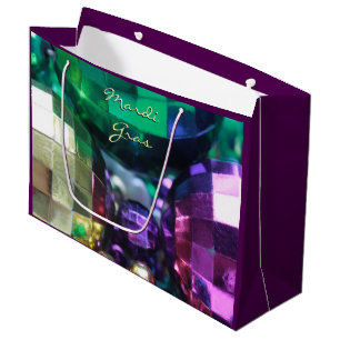 Festive Mardi Gras Custom Party Favour Gift Bags