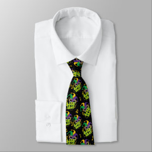 Festive Mardi Gras  Tie