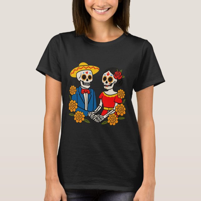 Festive Marigold Love T-Shirt (Front)