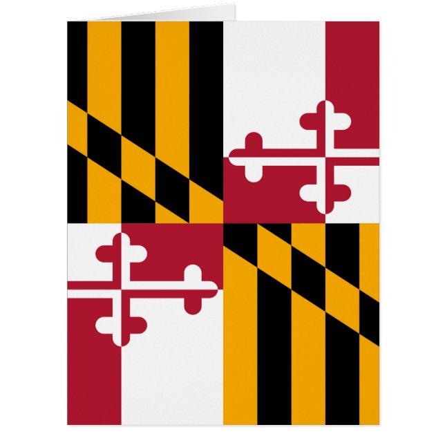 Festive Maryland State Flag (Front)