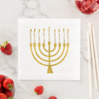 Festive Menorah Hanukkah Celestial Candles Wedding
