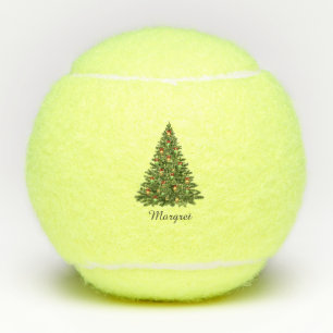 Festive Merry Christmas Bush Tree Decor Lights  Tennis Balls