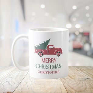 Festive Merry Christmas Coffee Mug