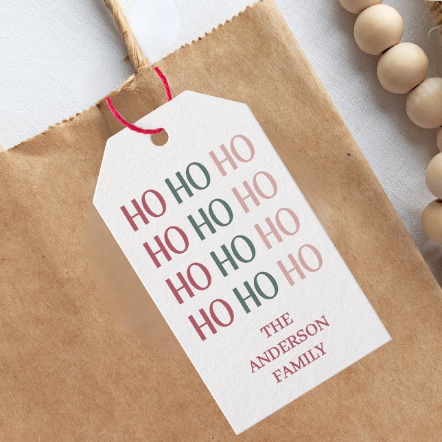 Festive Merry Christmas Gift Tag (Creator Uploaded)