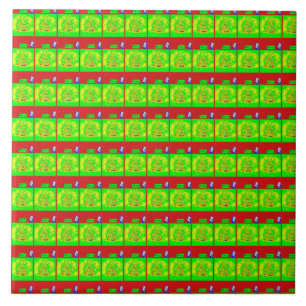 Festive "Merry" Christmas Story Tile