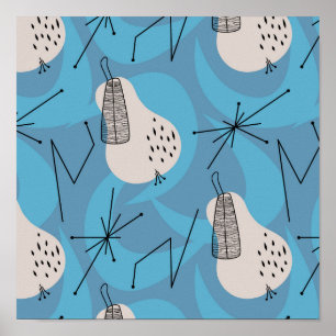 Festive MidCentury Poster