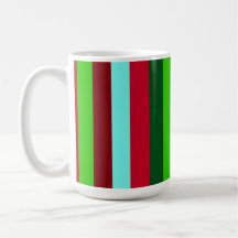 Festive Modern Christmas Stripes 