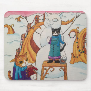 Festive Morning Mouse Pad