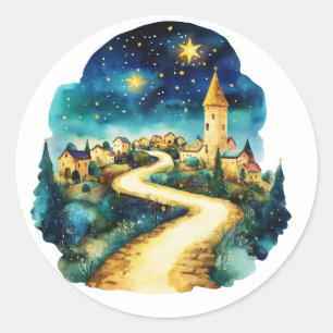 Festive Nativity Stickers