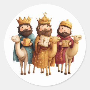 Festive Nativity Stickers