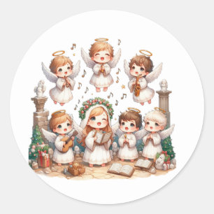 Festive Nativity Stickers